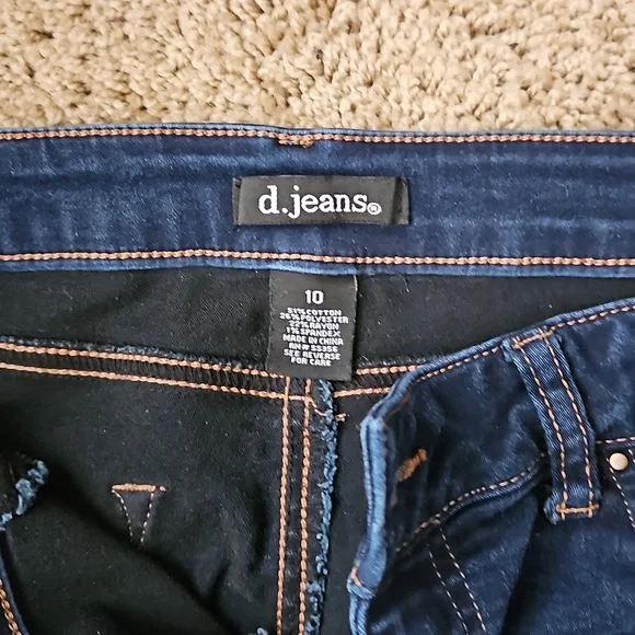 Dark denim skinny jeans - Picture 2 of 7